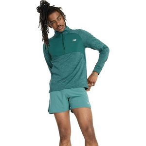 New Balance Athletics Heat Grid Half Zip Shirt Heren