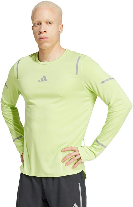 adidas - Hardloopshirt - Zwart - 100% Gerecycled Polyester - CLIMACOOL