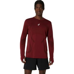 ASICS - Road Seamless Shirt - Sportshirt - Zwart - ACTIBREEZE™ Technologie