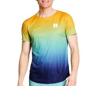 SAYSKY Drip Dye Flow T-shirt Heren