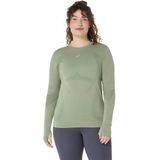 ASICS - Road Seamless LS Top - Hardloopshirt - Blauw - Naadloze Structuur