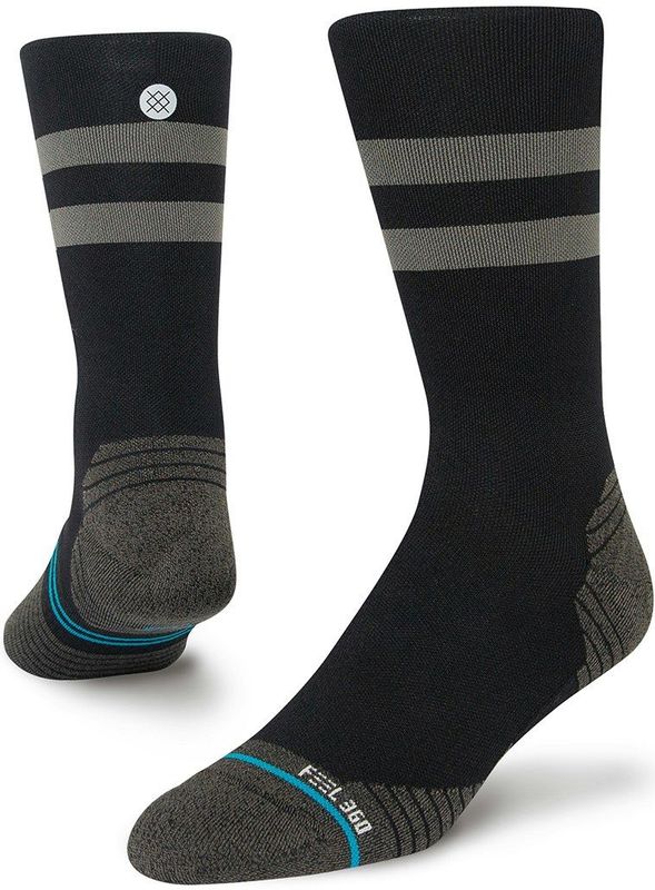 Franchise - Ultra Crew - Sportsokken - Zwart - Ultralight Cushion