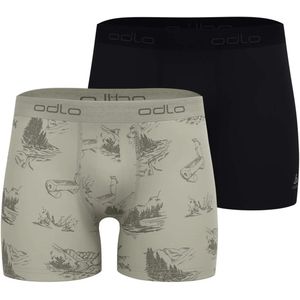 Odlo Active F-Dry Eco Graphic Boxer 2-Pack Heren