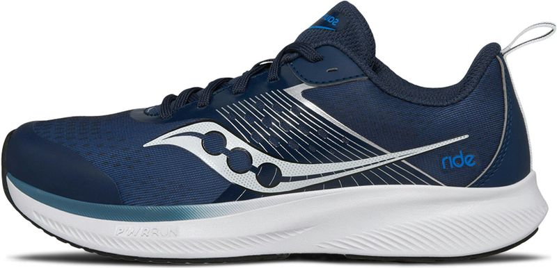 Saucony Ride KDZ - Hardloopschoenen - Kinderen - Zwart - Mesh