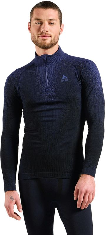 Odlo - Blackcomb Eco Baselayer Turtle Neck Shirt - Thermoshirt - Zwart