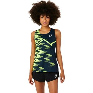 ASICS - Light Knit - Hardloopsinglet - Zwart - Lichtgewicht - Waterafstotend