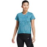 adidas Run Icons 3 Bar AOP T-shirt Dames