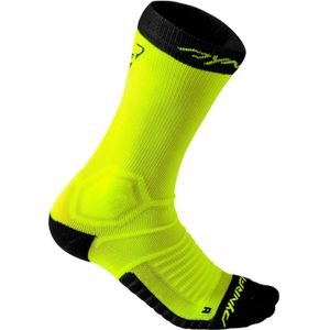 Dynafit - Ultra Cushion - Sportsokken - Fluo Yellow - 3D-Demping, Sneldrogend, Hoog