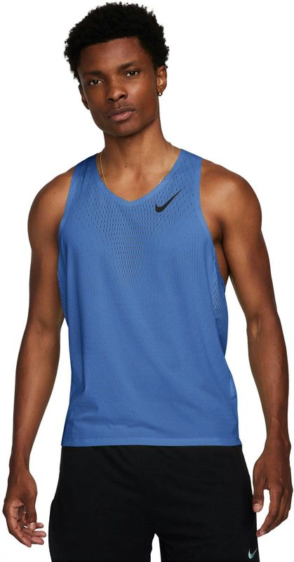 Nike - Dri-FIT ADV Aeroswift - Hardloopshirt - Blauw