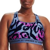 Under Armour Crossback Mid Bra Print Dames
