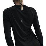 Nike - Swift UV Dri-Fit - Sportsweater - Zwart - Dames - Ademend Materiaal