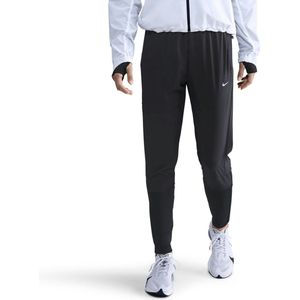 Nike Swift Dri-FIT hardloopbroek met halfhoge taille voor dames - Zwart