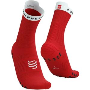 Compressport - Pro Racing Socks V4.0 Run High - Rood - Unisex