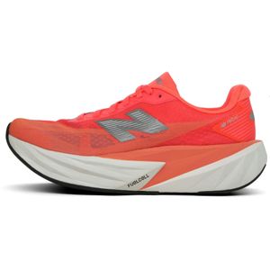 New Balance - Rebel V5 - Loopschoen - Grijs / Knalrood