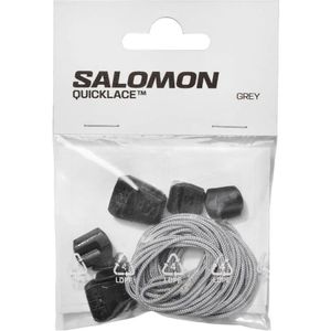 Salomon Quicklace Schoenverzorgingsset - FTW Zilver/Zwart