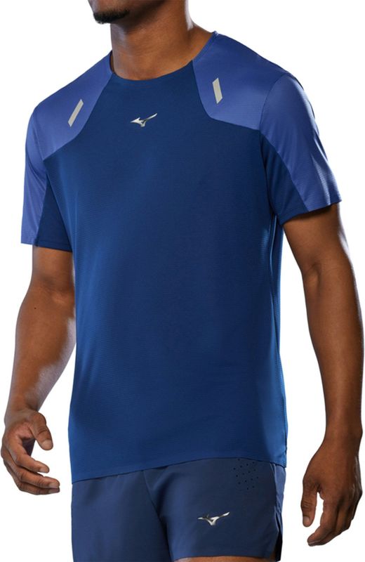 Mizuno - TECH LIGHT T-SHIRT - Hardloopschoenen - Estate blue