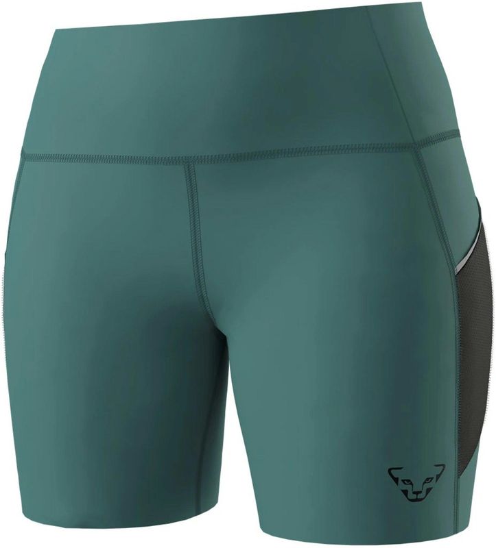 Dynafit - Sky - Short Tights - Zwart - Ventilerend, Elastisch, Reflecterende Details