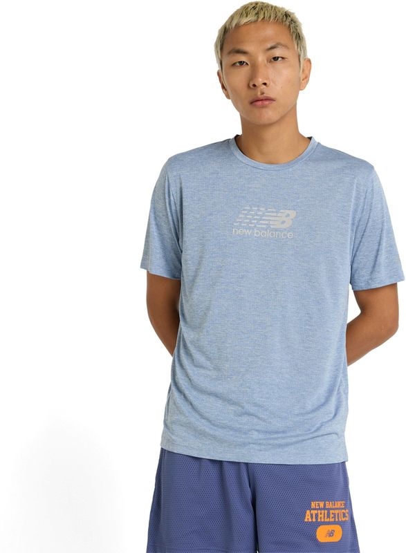 New Balance - Athletics Reflective Graphic T-shirt - Korte Mouwen