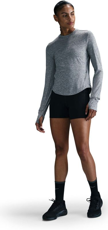 Nike - Swift Dri-FIT - Hardlooptop - Grijs - Lange Mouwen - UV-bescherming