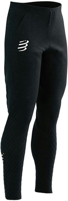 Compressport - Naadloze Broek - Zwart - Sportbroek