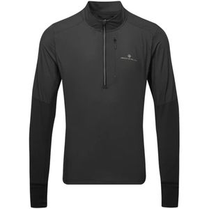 Ronhill - Tech Wind-block - T-shirt - Lange Mouw - Half Rits