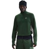 Nike Trail Dri-Fit 1/2-Zip Hardloopshirt (Heren |groen)