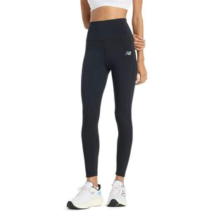 New Balance - Sport High Rise Tights - Dames - Lange Tight - Zwart