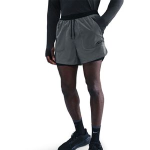 Nike 2-in-1 hardloopshorts met reflecterend design voor heren (10 cm) - Zwart