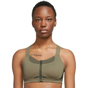 Nike Alpha Dri-FIT High-Support Front-Zip Bra Dames