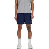 New Balance - MS41283 - Korte Broek - Grijs - Casual - Sportief - Meerdere Sporten - Polyester