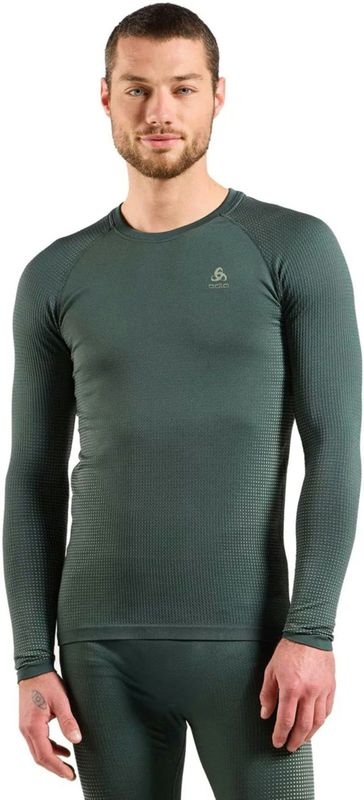 Odlo Performance Warm Eco Baselayer Crew Neck Shirt Heren