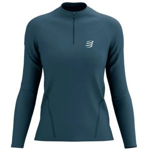 Compressport - Trail HZ LS - T-shirt - Blauw - Dames