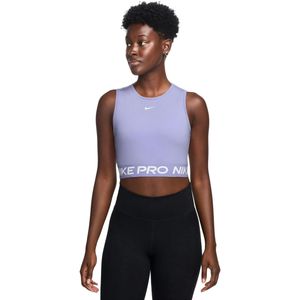 Nike - Pro Korte Tanktop - Paars - Dri-FIT - Dames