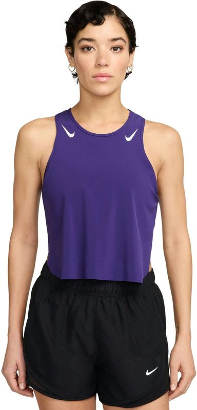 Nike - AeroSwift Dri-FIT ADV - Korte Hardlooptanktop - Wit