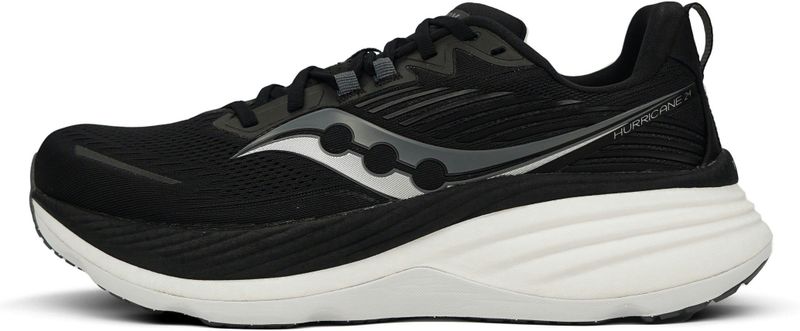 Saucony - Hurricane 24 - Hardloopschoenen - Zwart - Mesh