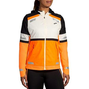 Brooks - Veste 2.0 - Dames - Hoge Zichtbaarheid - Waterdicht en Winddicht