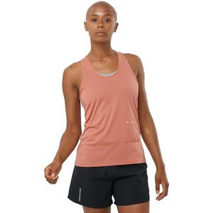 Salomon Cross Run GFX Singlet Dames