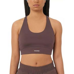 Salomon - SHKout Core Bra - Sportbeha - Bruin