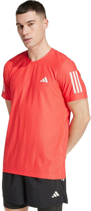 Adidas - Hardloop T-shirt - Zwart - 86% Gerecycled Polyester