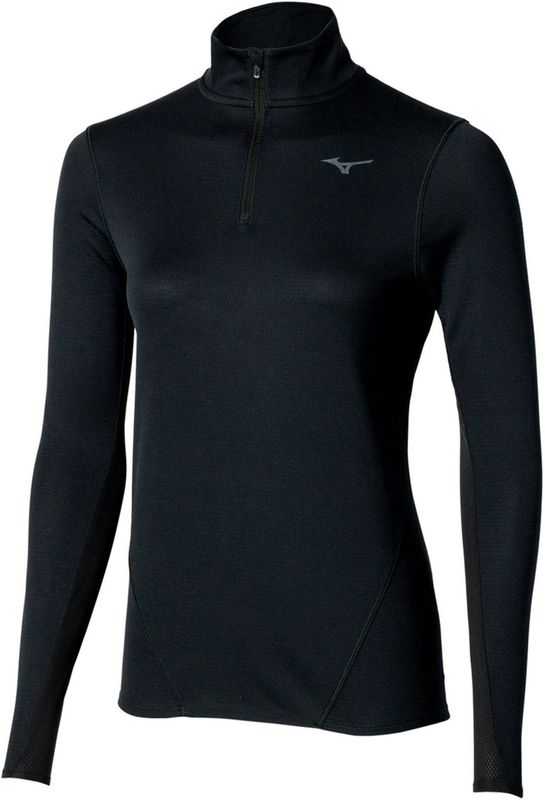 Mizuno - Tech Thermal Charge - T-shirt - Zwart - Dames