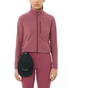 Salomon Essential Lightwarm Full-Zip Midlayer Dames