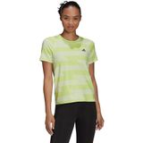 adidas Run Fast Allover Print T-shirt Dames