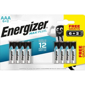 Energizer AAA Max Plus Alkaline 8x