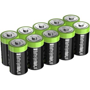 D Alkaline Batterijen 10x