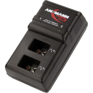 Ansmann Powerline 2 Batterijlader voor binnengebruik Zwart