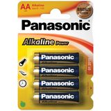 Panasonic Alkaline Power AA 4x