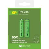 GP Recyko AAA 650mAh 2x
