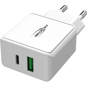 Ansmann USB & USB-C lader HC218PD