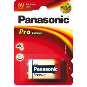 Panasonic Pro Power Alkaline 9v blok