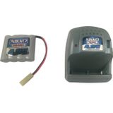 Nikko Ni-MH 4.8V Mega accu & lader